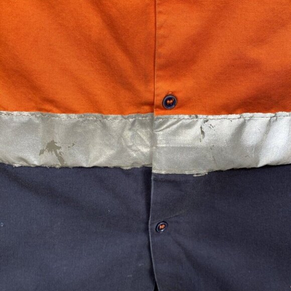 Lantern Fish 3M Scotchlite Reflective Work Shirt Mens 3XL Safety PPE Tow Truck - Picture 8 of 16